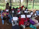 Ndeiya girls with certificates